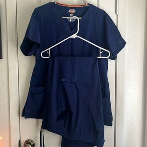 🩺🦷🩻Dickies EDS Scrub Set Navy Blue, Large